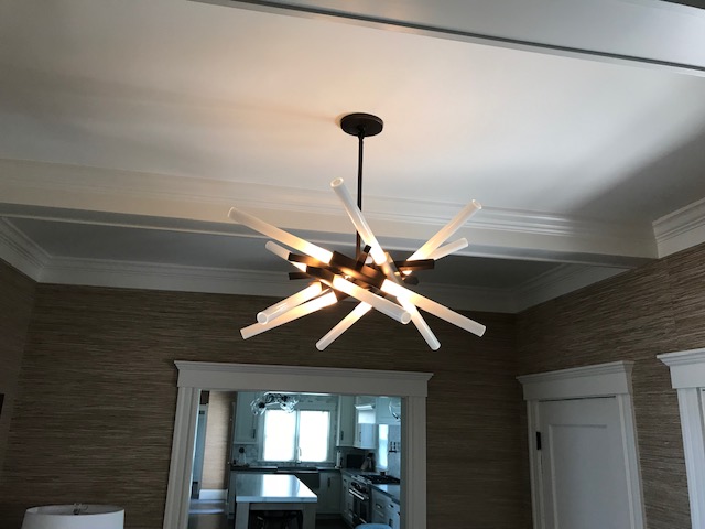 Eye-catching front entry fixture