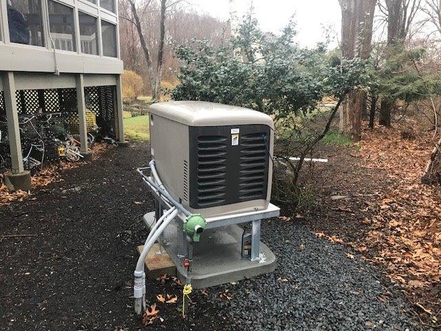 Custom fabricated galvanized frame to eliminate snow shut-down