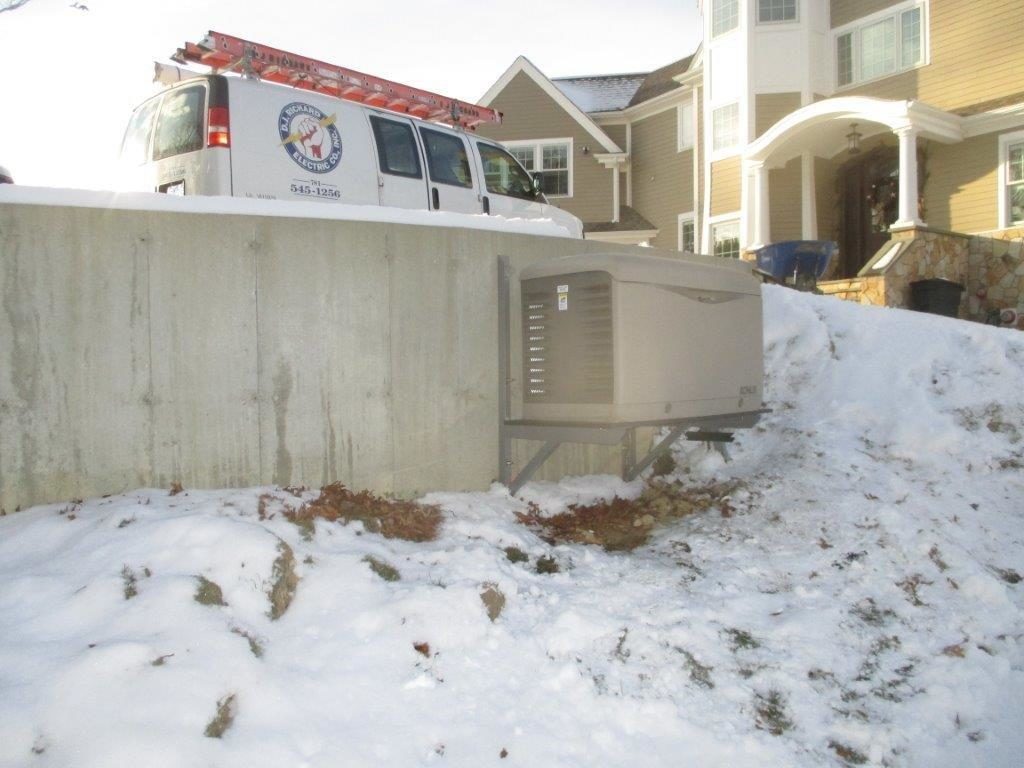 Kohler generators on site